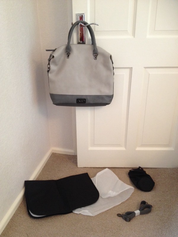 eton grey changing bag